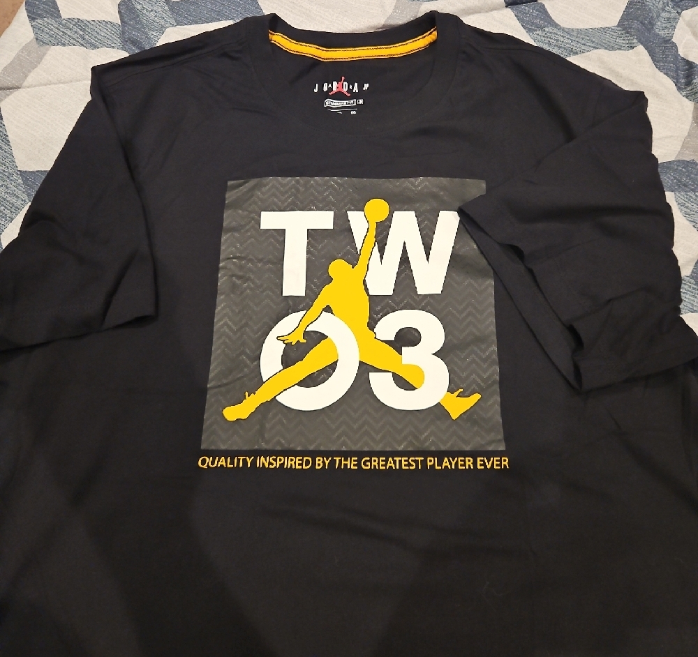 Jordan Black Graphic Men's Shirt